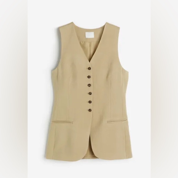 NWT H&M Viscose Blend Suit Jacket Vest size small - Picture 2 of 7